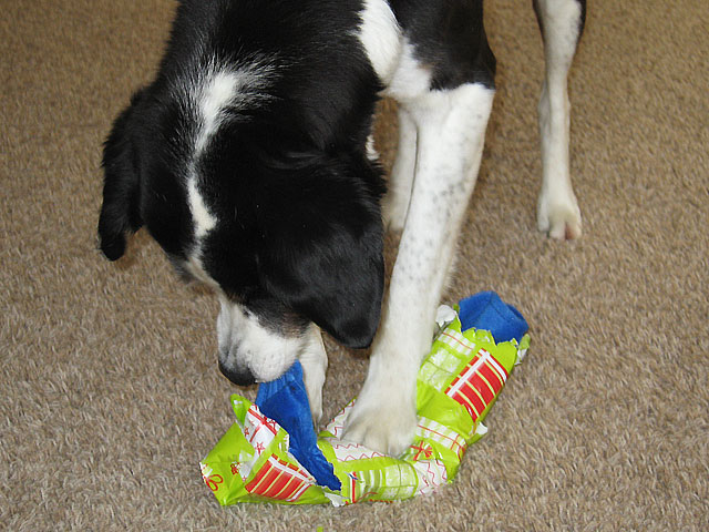 I do love opening presents!